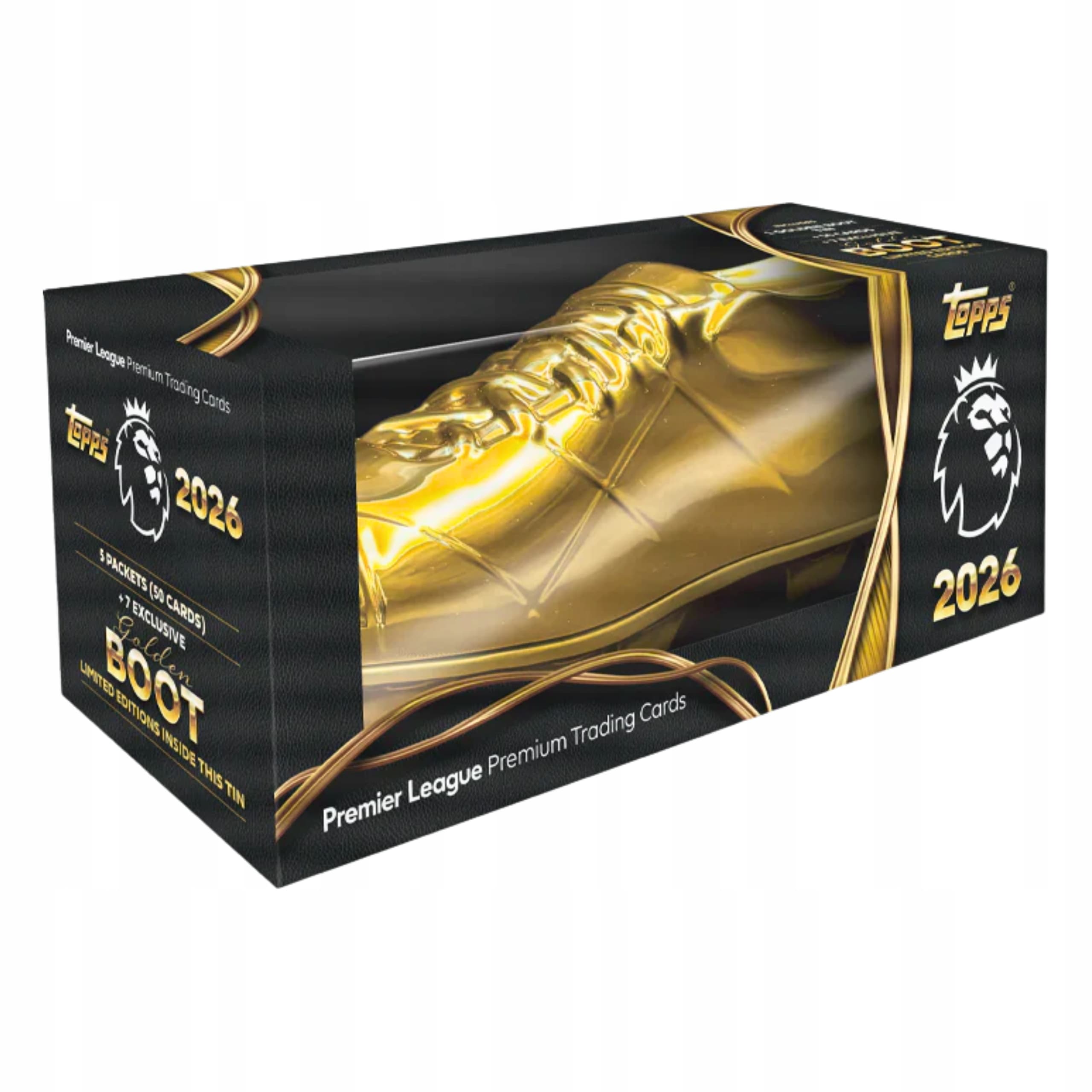 Premier League 2026 Golden Boot – puszka Złoty But (57 kart)